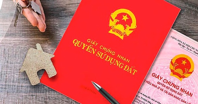 giấy chứng nhận quyền sử dụng đất